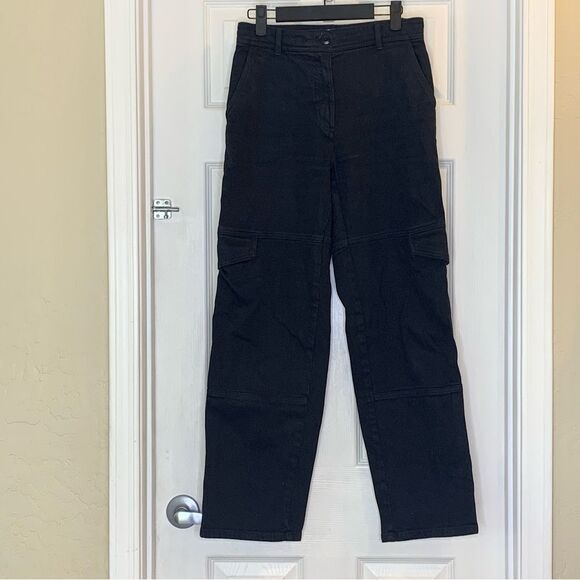 Aritzia Wilfred Free Maeve Cargo Pants Black Size 0 - Picture 11 of 12